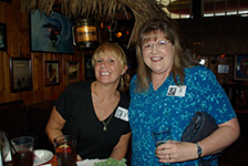 Kathy Christensen and Elaine Hespel